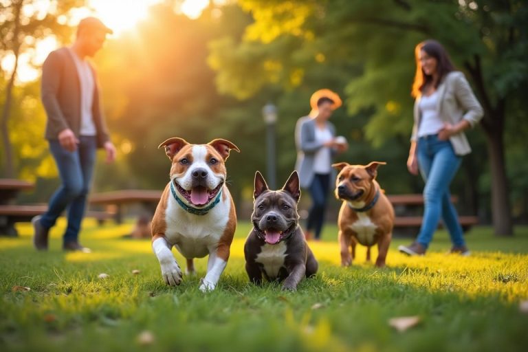 Comment bien socialiser un Staff and Pitbull dès le plus jeune âge ?